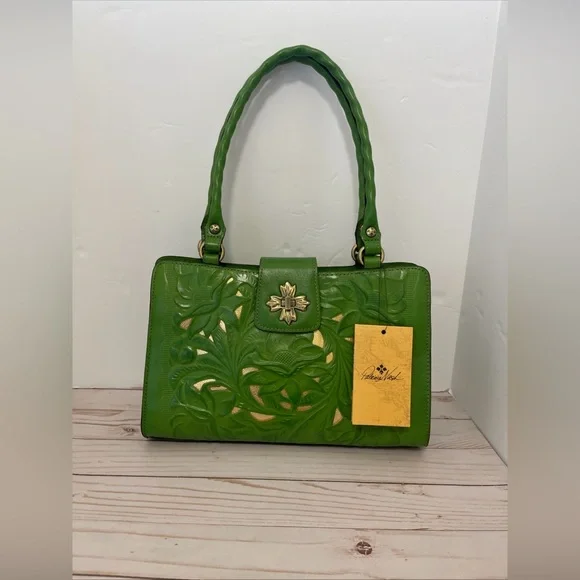 Patricia Nash Bags Patricia Nash Rosina Foliage Cut Out Tooled